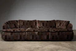 Pamono Confidential 3-Seater Sofa, 2-Seater Sofa and Lounge Chair attributed to Alberto Rosselli for Saporiti, 1970s, Set of 3 Best