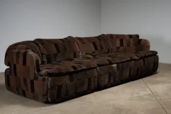 Pamono Confidential 3-Seater Sofa, 2-Seater Sofa and Lounge Chair attributed to Alberto Rosselli for Saporiti, 1970s, Set of 3 Best