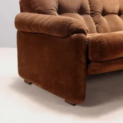 Pamono Coronado Sofa attributed to Afra & Tobia Scarpa for B&B Italia New