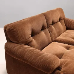 Pamono Coronado Sofa attributed to Afra & Tobia Scarpa for B&B Italia New