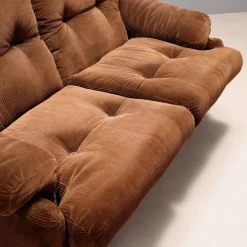 Pamono Coronado Sofa attributed to Afra & Tobia Scarpa for B&B Italia New