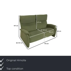 Pamono Cumuly Fabric Two-Seater Sofa from Himolla New
