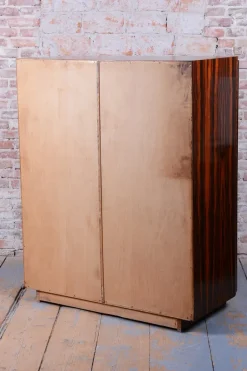 Pamono Czech Bauhaus Wardrobe in Maple and Macassar Ebony, 1920s Discount