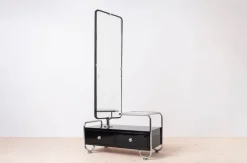 Pamono Czechoslovakian Bauhaus Style Dressing Table, 1940s Clearance
