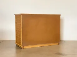 Pamono Dal Vera Bamboo Chest of Drawers, 1970s Outlet