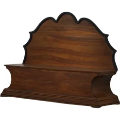 Pamono Danish Art Deco Storage Bench in Nutwood, 1920s, Set of 8 Outlet