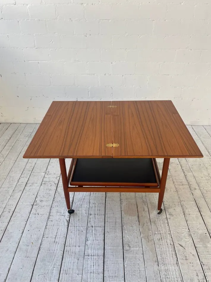 Pamono Danish Bar Cart by Grete Jalk, 1960s