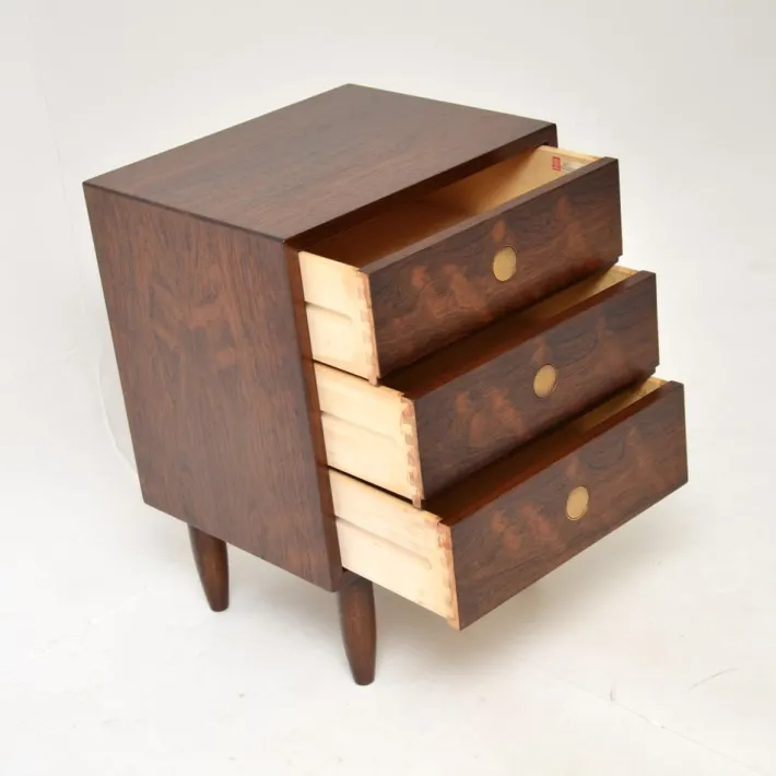 Pamono Danish Bedside Chest attributed to Dyrlund, 1960 Hot