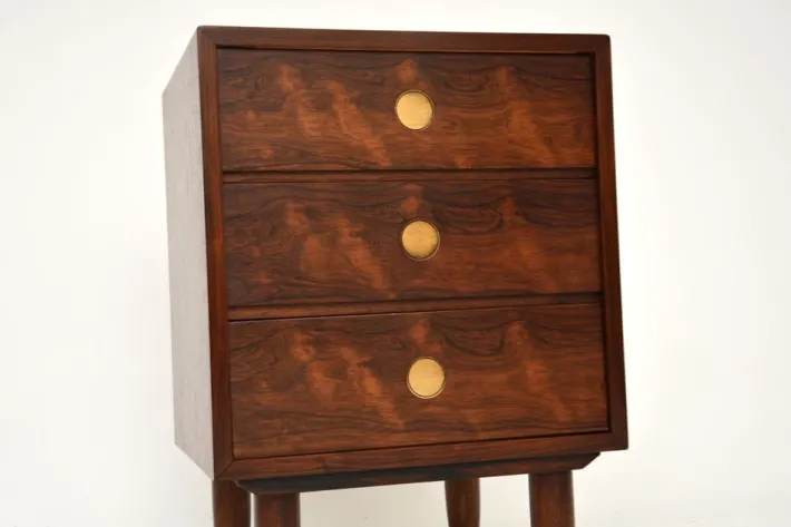 Pamono Danish Bedside Chest attributed to Dyrlund, 1960 Hot