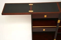 Pamono Danish Captain's Bar attributed to Reno Wahl Iversen for Dyrlund, 1960s Outlet