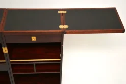 Pamono Danish Captain's Bar attributed to Reno Wahl Iversen for Dyrlund, 1960s Outlet