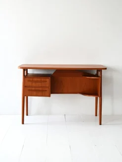 Pamono Danish Desk by Gunnar Nielsen for Tibergaard, 1960s Clearance