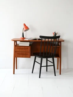 Pamono Danish Desk by Gunnar Nielsen for Tibergaard, 1960s Clearance
