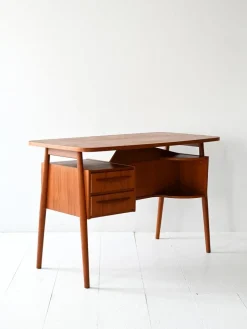 Pamono Danish Desk by Gunnar Nielsen for Tibergaard, 1960s Clearance