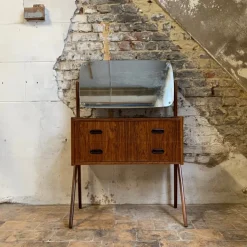 Pamono Danish Dressing Table in Rosewood Veneer, 1960s Outlet