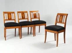 Pamono Danish Empire Chairs, 1820s, Set of 4 Best