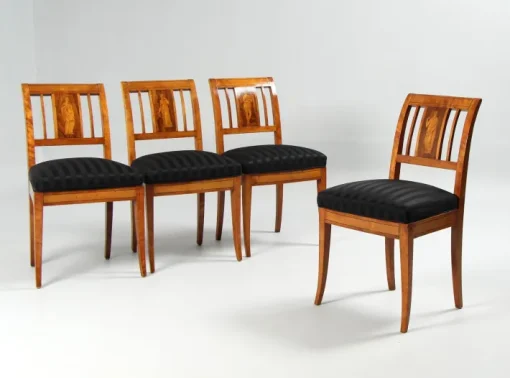 Pamono Danish Empire Chairs, 1820s, Set of 4 Best
