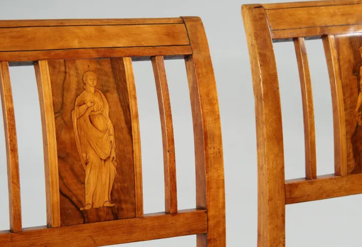 Pamono Danish Empire Chairs, 1820s, Set of 4 Best