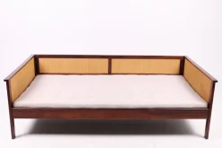 Pamono Danish Freestanding Daybed in Rosewood and Cane, 1950s Outlet