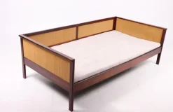 Pamono Danish Freestanding Daybed in Rosewood and Cane, 1950s Outlet