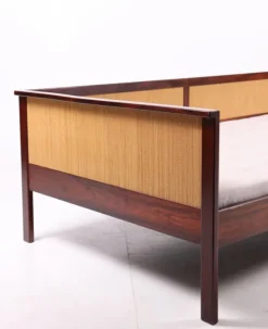 Pamono Danish Freestanding Daybed in Rosewood and Cane, 1950s Outlet