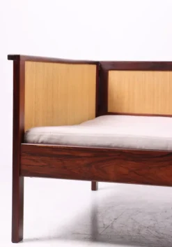 Pamono Danish Freestanding Daybed in Rosewood and Cane, 1950s Outlet
