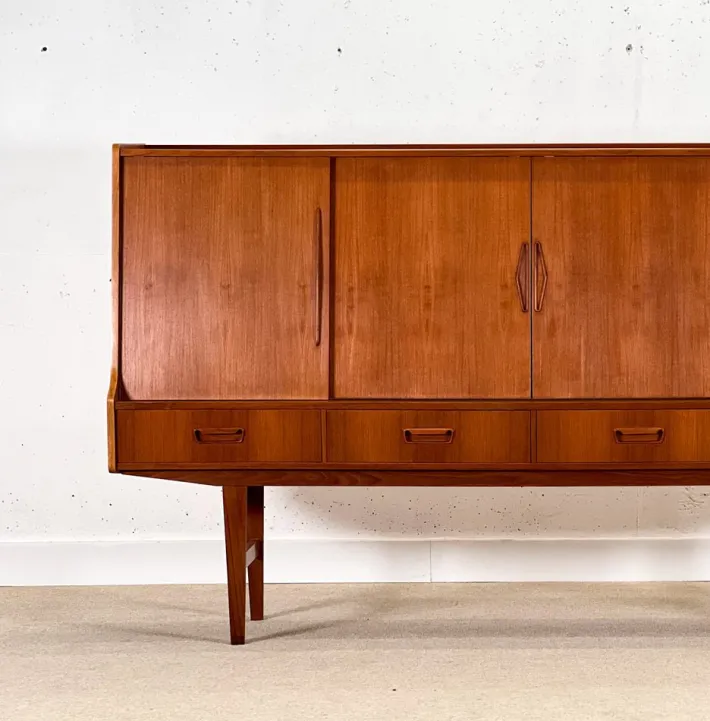 Pamono Danish High Sideboard by E. W. Bach, 1960s Sale