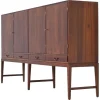 Pamono Danish Highboard in Rosewood by Severin Hansen for Haslev Møbelsnedkeri, 1960 Clearance