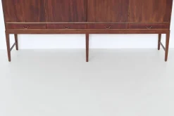 Pamono Danish Highboard in Rosewood by Severin Hansen for Haslev Møbelsnedkeri, 1960 Clearance