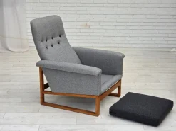 Pamono Danish Lounge Chair by Børge Mogensen for Fredericia Stolefabrik, 1960s Hot