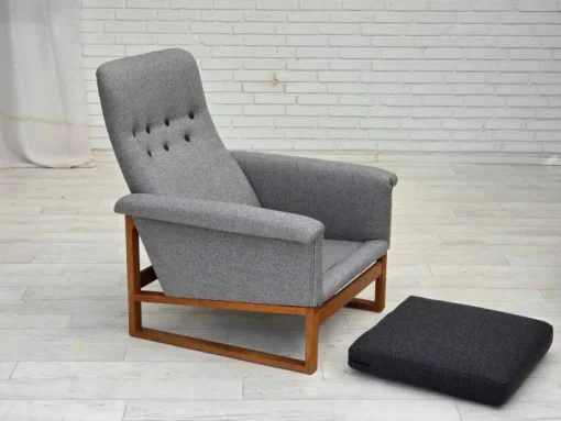 Pamono Danish Lounge Chair by Børge Mogensen for Fredericia Stolefabrik, 1960s Hot