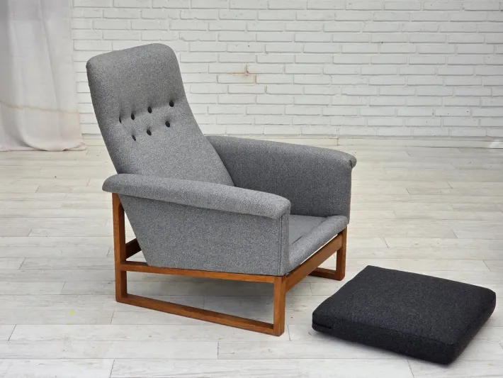 Pamono Danish Lounge Chair by Børge Mogensen for Fredericia Stolefabrik, 1960s Hot