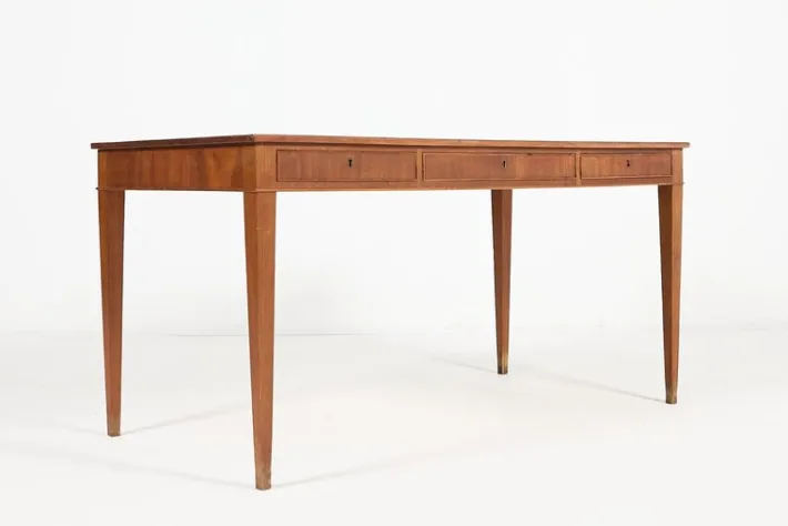 Pamono Danish Mahogany Desk from Frits Henningsen, 1950s Best