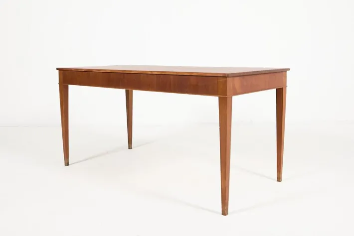 Pamono Danish Mahogany Desk from Frits Henningsen, 1950s Best