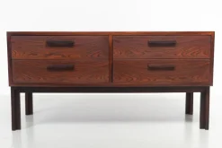 Pamono Danish Mid-Century Rosewood Chest of Drawers by Kai Kristiansen for FM, Denmark, 1960s New