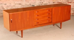 Pamono Danish Mid-Century Teak Sideboard from Clausen& Son, 1960s Clearance