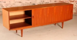 Pamono Danish Mid-Century Teak Sideboard from Clausen& Son, 1960s Clearance