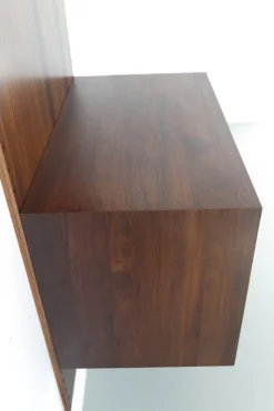 Pamono Danish Modern 1-Bay Walnut Modular Wall Unit by Poul Cadovius for Cado, 1960s Discount
