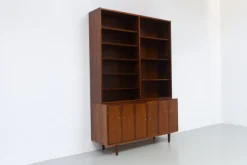 Pamono Danish Rosewood Bookcase with Sideboard by Carlo Jensen for Hundevad, 1960s New