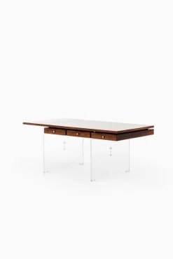 Pamono Danish Rosewood Desk by Poul Norreklit for Sigurd Hansen, 1960s New