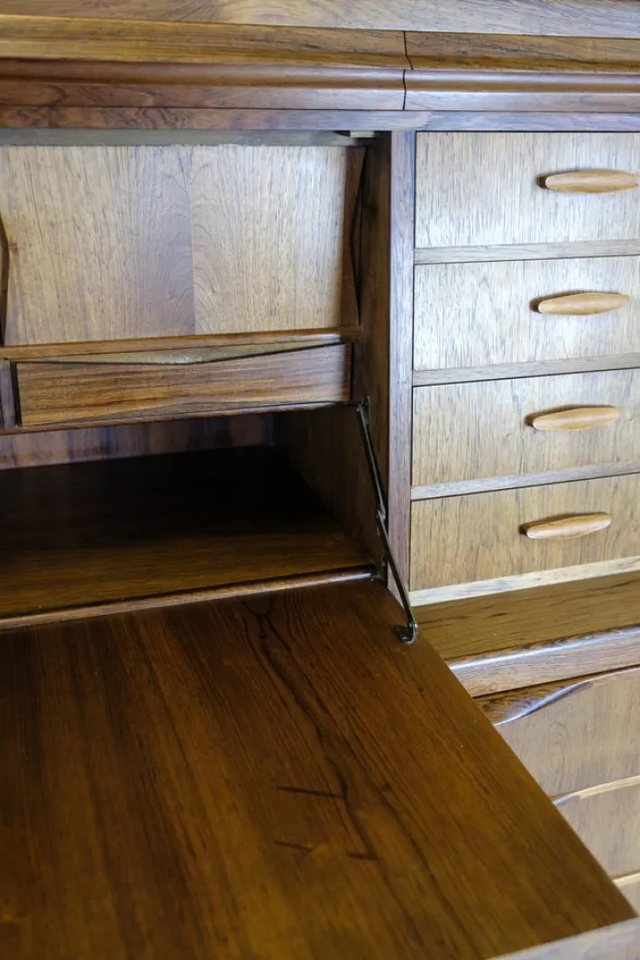 Pamono Danish Secretary in Rosewood by Erling Torvits, 1960s Outlet