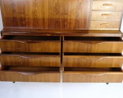 Pamono Danish Secretary in Rosewood by Erling Torvits, 1960s Outlet