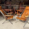Pamono Danish Style Tan Leather Armchairs, Set of 2 Discount