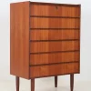 Pamono Danish Tallboy Teak Chest of Drawers from Hanbjerg Møbelfabrik, 1960s Online