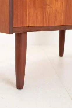 Pamono Danish Tallboy Teak Chest of Drawers from Hanbjerg Møbelfabrik, 1960s Online