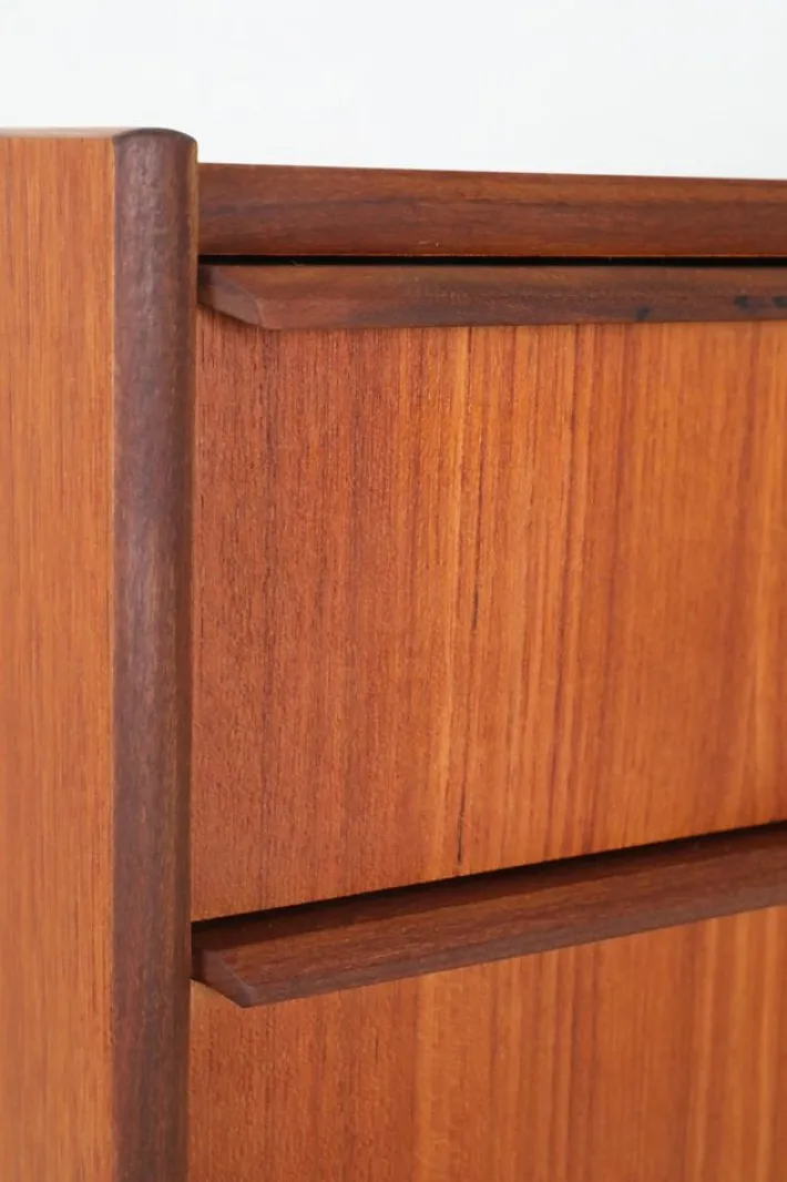 Pamono Danish Tallboy Teak Chest of Drawers from Hanbjerg Møbelfabrik, 1960s Online