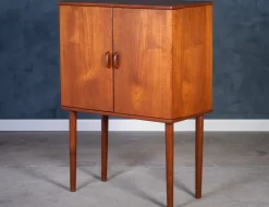 Pamono Danish Teak Bar Cabinet by Carl Hansen & Sønner, 1960s Sale