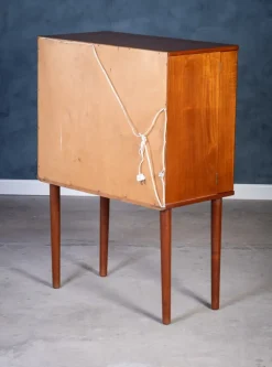 Pamono Danish Teak Bar Cabinet by Carl Hansen & Sønner, 1960s Sale