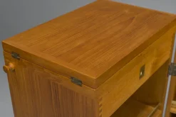 Pamono Danish Teak Captains Bar by Reno Wahl Iversen for Dyrlund, 1960s