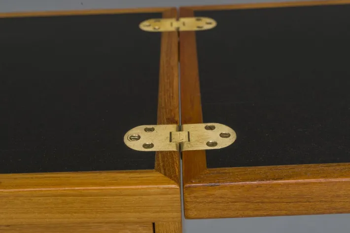 Pamono Danish Teak Captains Bar by Reno Wahl Iversen for Dyrlund, 1960s